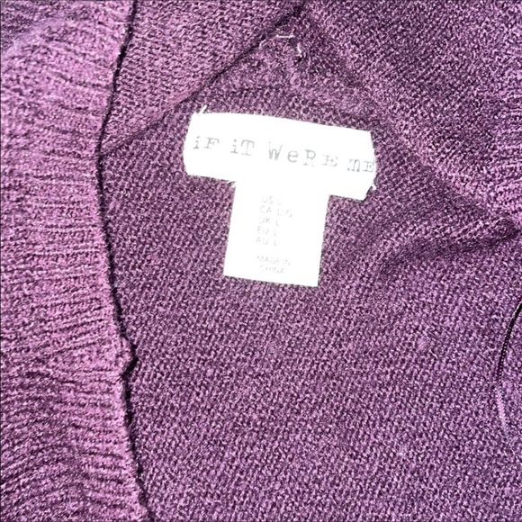 Beautiful Long open front vest style cardigan - Picture 9 of 11